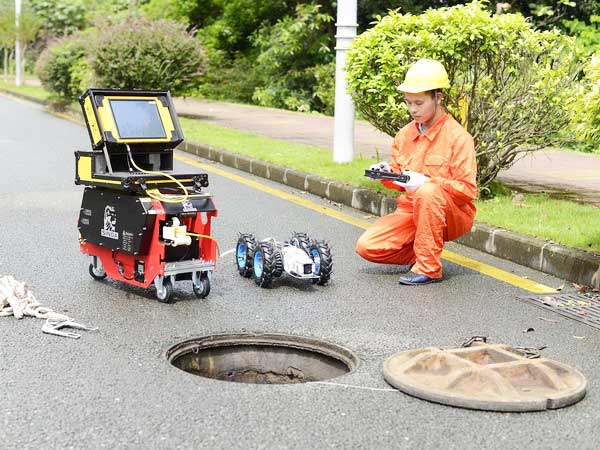 民众镇管道机器人检测